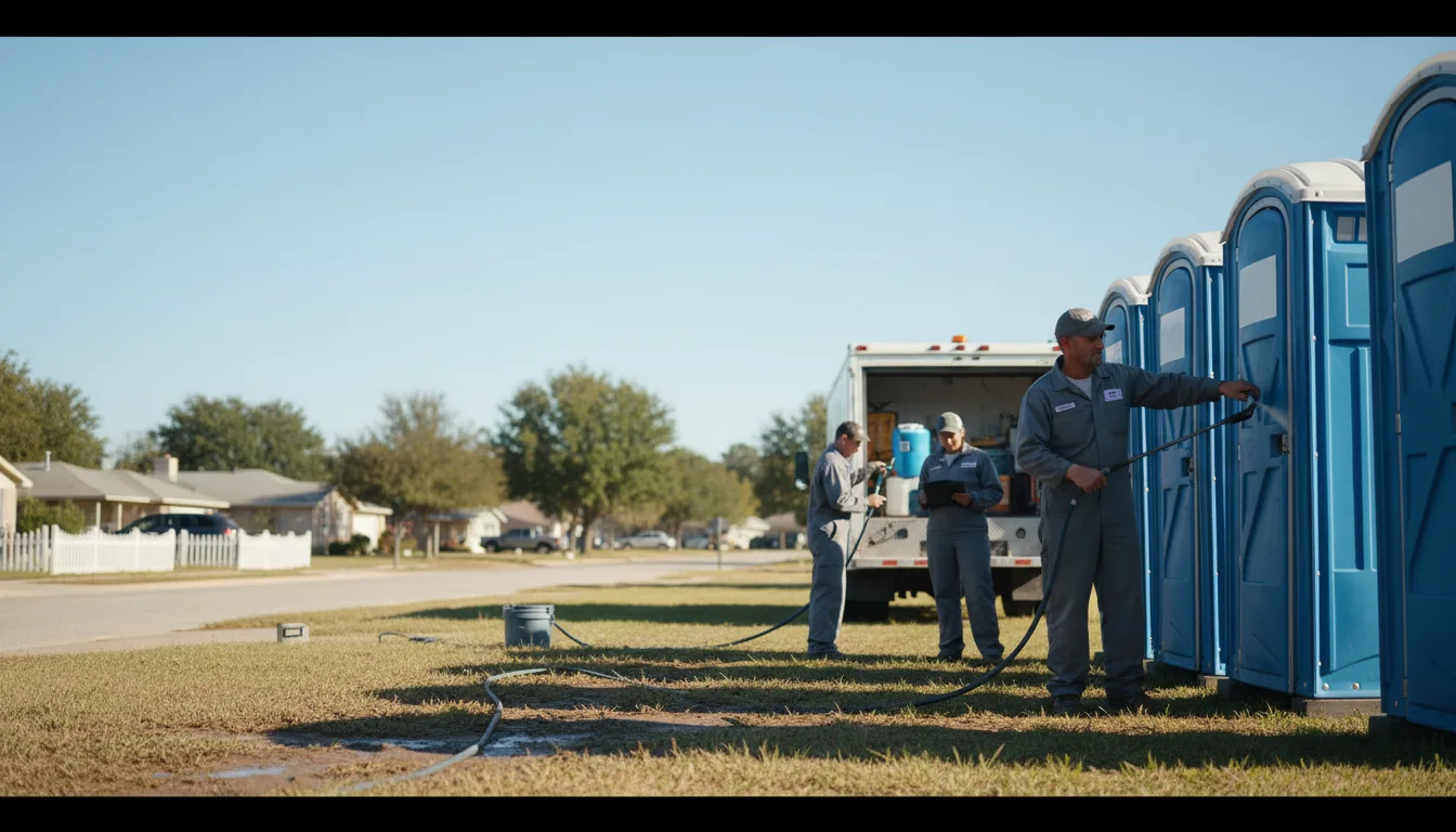 Long-Term Portable Toilet Rental in Steinauer, NE near me